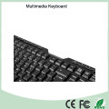 Durable Top Quality Game Keyboard Multimedia(Kb-1688-B